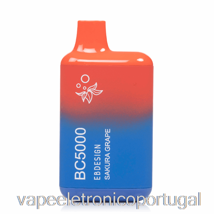 Vape Eletrônico Bc5000 Descartável Sakura Uva